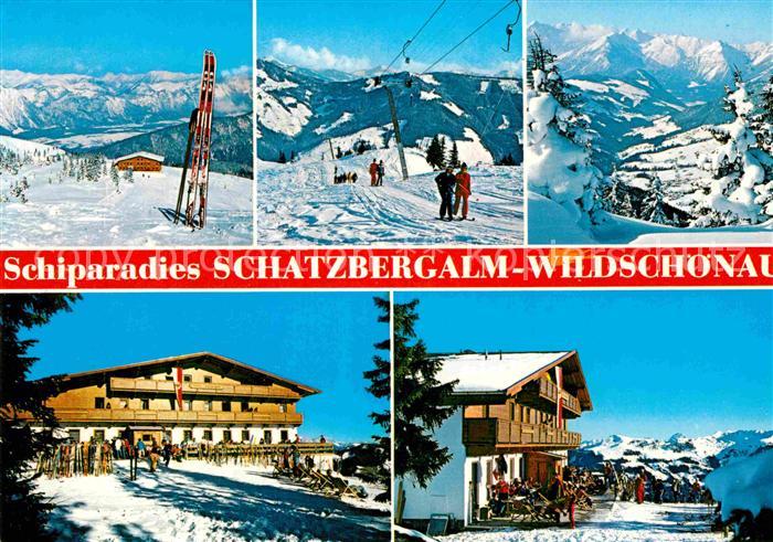 Thierbach Wildschoenau Schiparadies Schatzbergalm Wintersportplatz Alpen