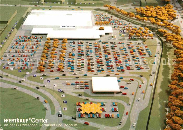 Oespel Wertkauf Center Illustration aus der Vogelperspektive