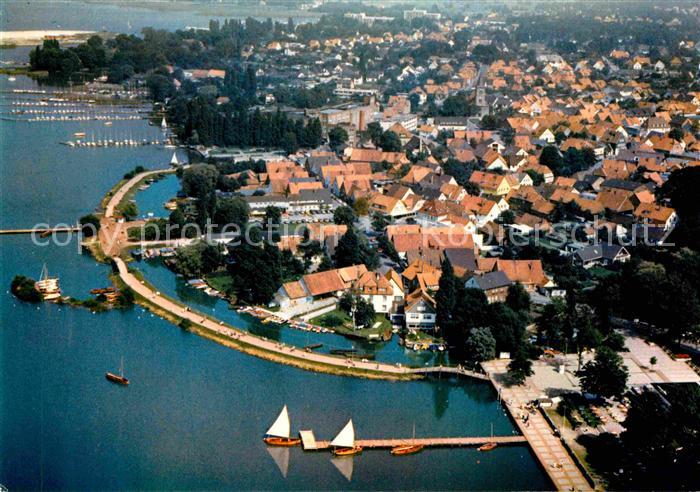 Steinhude am Steinhuder Meer Hafen Fliegeraufnahme