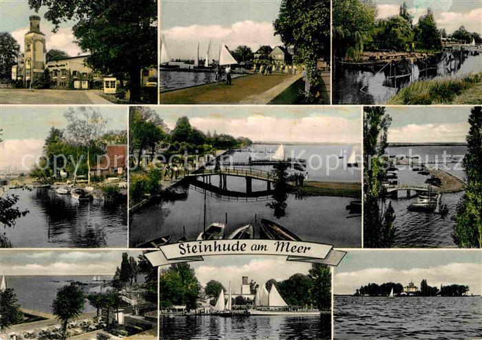 Steinhude Teilansichten Hafen Steinhuder Meer