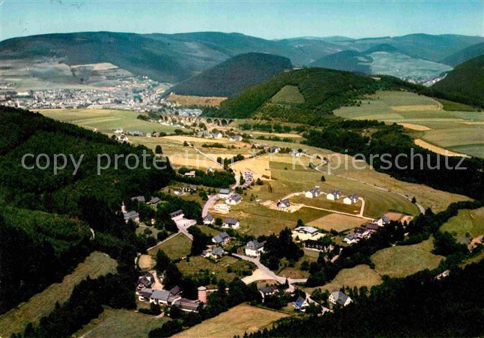 Willingen Sauerland Heilklimatischer Kurort Naturpark Diemelsee Fliegeraufnahme