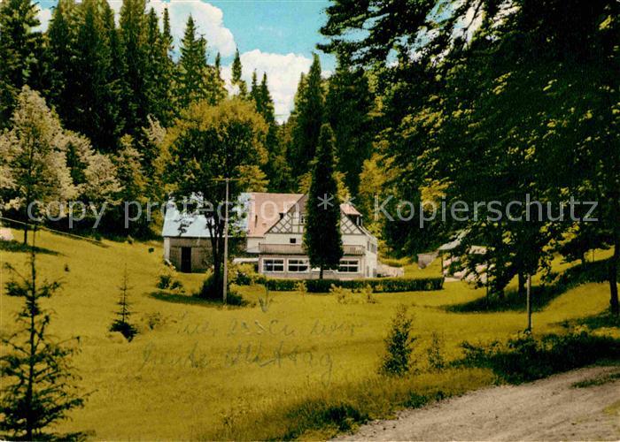 Weissenstadt Weissenhalder Muehle am Schneeberg Fichtelgebirge