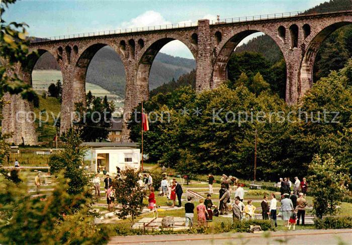Willingen Sauerland Kleingolfplatz Viadukt Heilklimatischer Kneipp Kurort Naturp