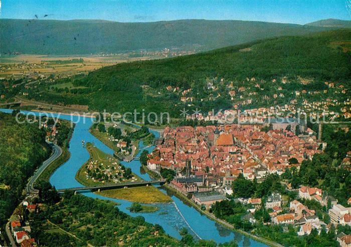 Hann. Muenden Fliegeraufnahme