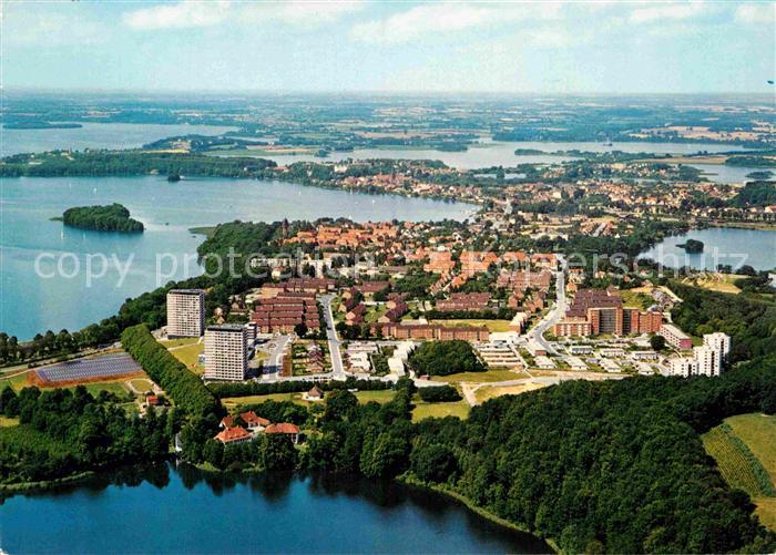 Ploen See Naturpark Holsteinische Schweiz Fliegeraufnahme