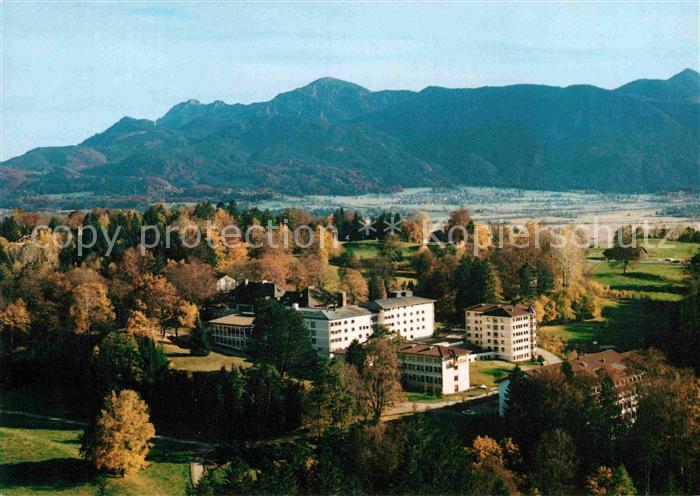 Murnau Staffelsee Klinik Hochried fuer Kinder und Jugendliche Alpenpanorama Flie