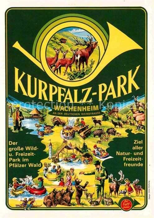 Wachenheim Weinstrasse Kurpfalz Park Wild und Freizeitpark im Pfaelzer Wald Kuen