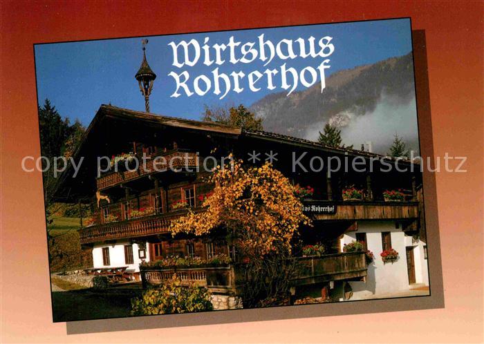 Kramsach Wirtshaus Rohrerhof Museum Tiroler Bauernhoefe