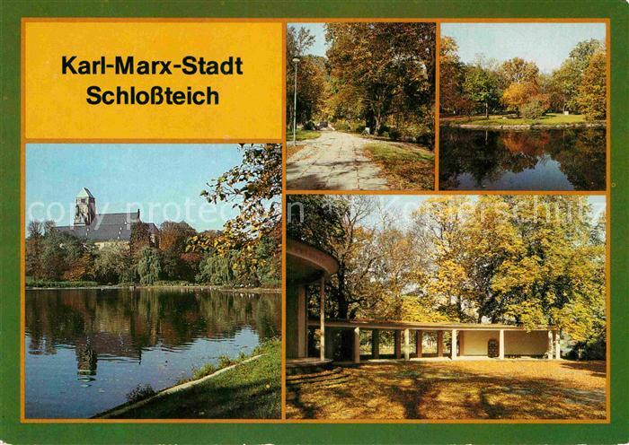 Karl-Marx-Stadt Schlossteich Park