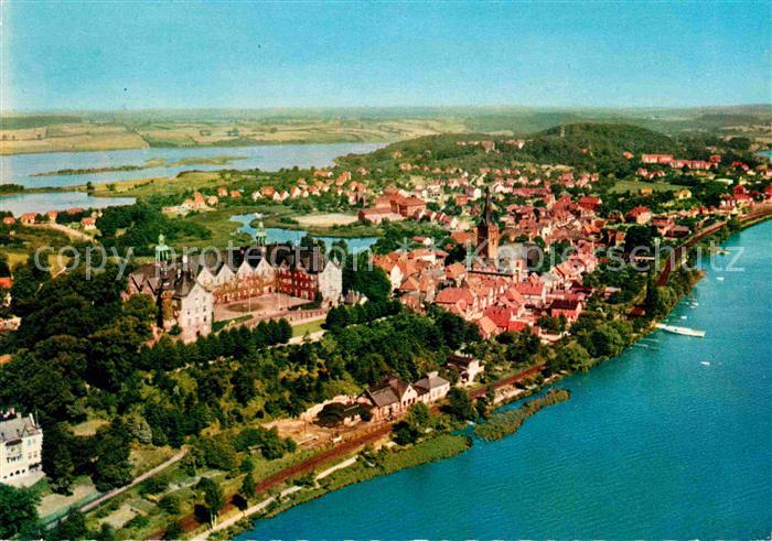 Ploen See Inselstadt Schloss Holsteinische Schweiz Fliegeraufnahme