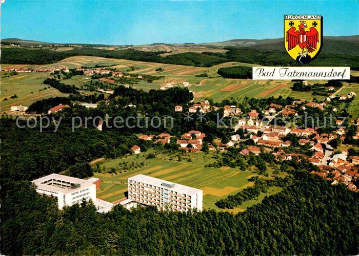 Bad Tatzmannsdorf Burgenland Heilkurort Kurhaeuser Fliegeraufnahme