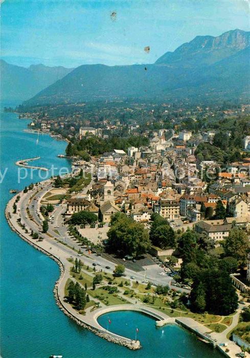 Evian-les-Bains Haute Savoie Vue Generale aérienne