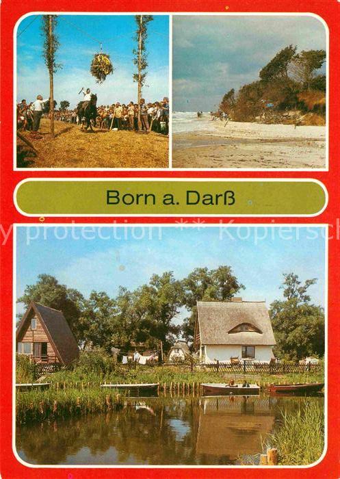 Born Darss Tonnenreiten Weststrand Am kleinen Hafen