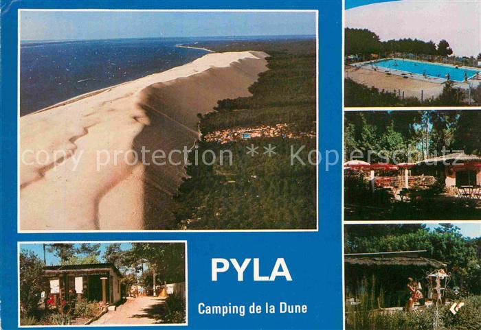 Pyla sur Mer Camping de la Dune Airotel Caravaning Swimming Pool