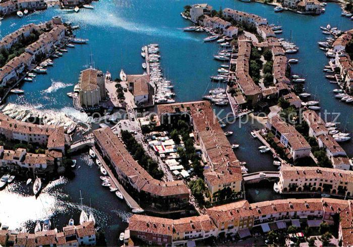 Port Grimaud Cite Lacustre vue d avion