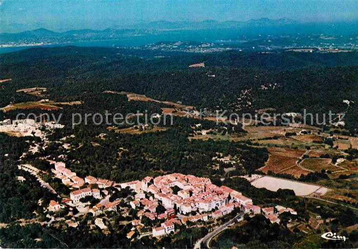 Ramatuelle Vue panoramique aerienne