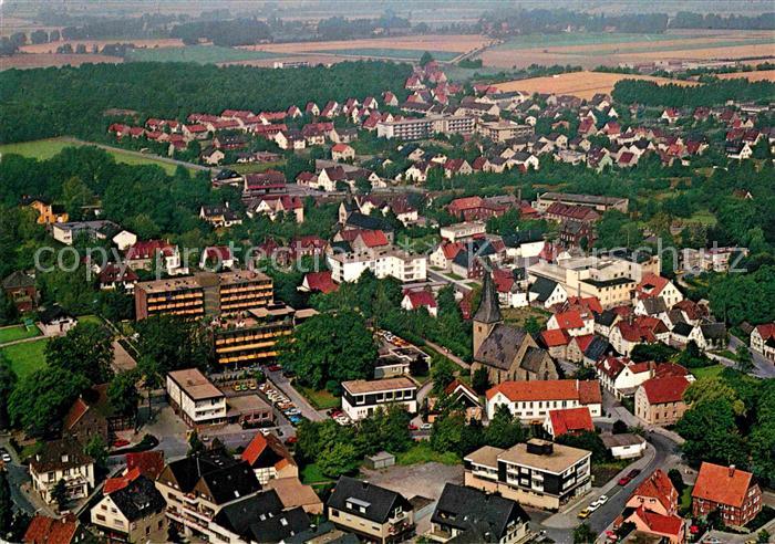 Bad Sassendorf Moor und Soleheilbad Fliegeraufnahme