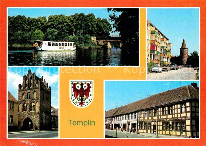 Templin Pulverturm Muehlentor Berliner Strasse OT Faehrkrug Eisenbahnbruecke Aus