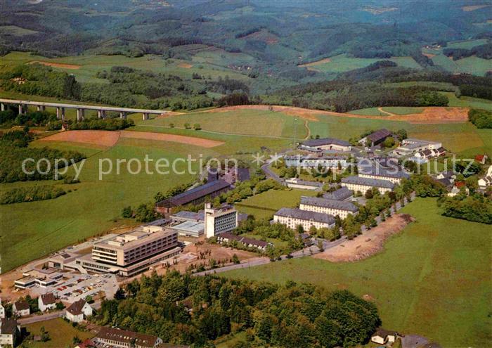 Hellersen Luedenscheid Krankenhaus fuer Sportverletzte Fliegeraufnahme