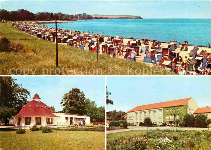 Boltenhagen Ostseebad Strand Pavillon Bar FDGB Erholungsheim Fritz Reuter