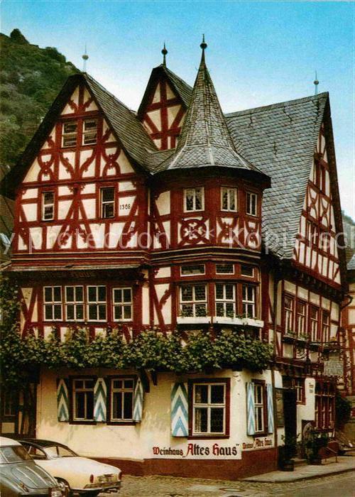 Bacharach Rhein Weinhaus Altes Haus Fachwerkhaus