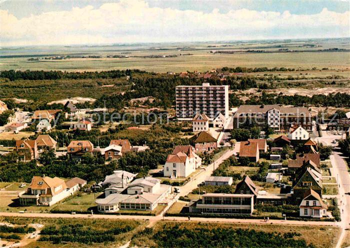 St Peter-Ording Nordseeheilbad Schwefelbad Fliegeraufnahme