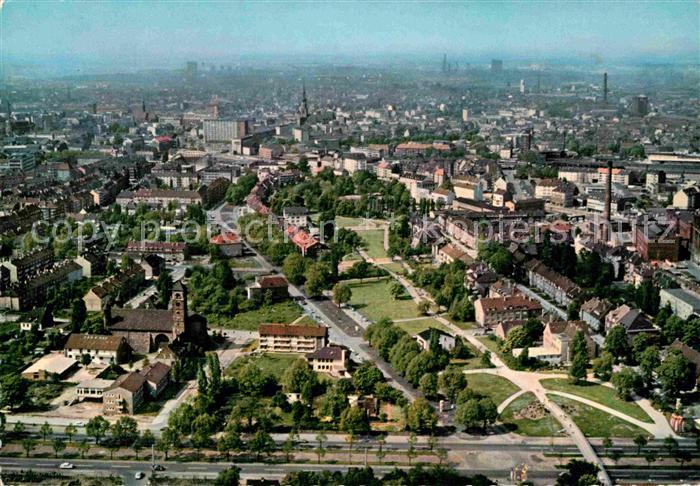DORTMUND  CITY Blick auf die Stadt Fliegeraufnahme
