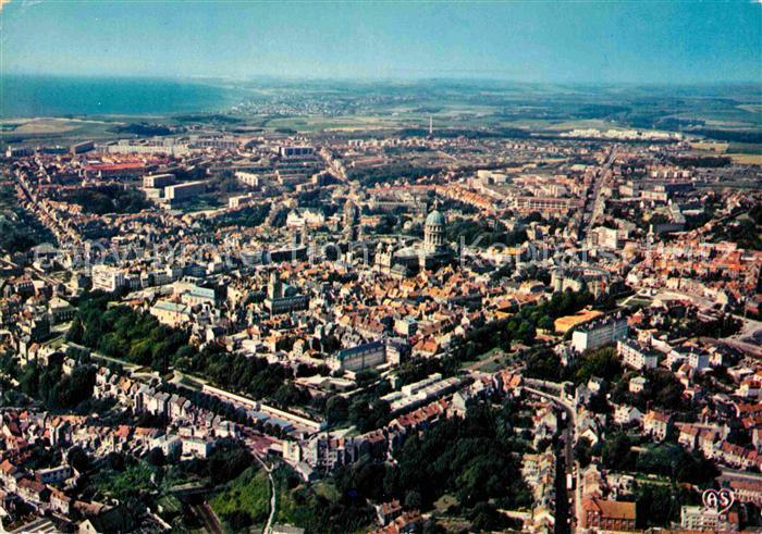 Boulogne-sur-Mer Haute Ville Chateau Basilique Notre Dame Beffroi vue generale