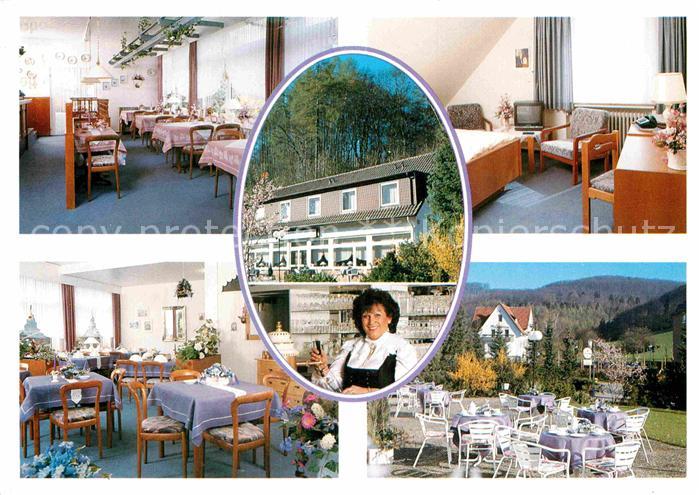 Bad Pyrmont Landhaus Friedensthal Restaurant Terrasse
