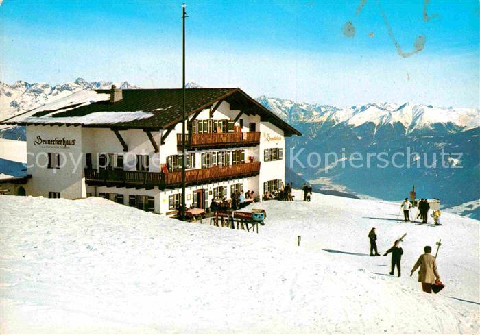 Plan de Corones Brunecker Haus am Kronplatz Winterpanorama Alpen