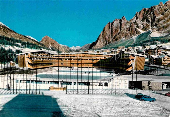 Cortina d Ampezzo Stadio Olimpico del Ghiaccio Olympisches Eisstadion Dolomiten