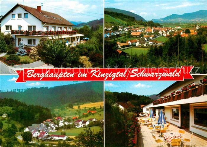 Berghaupten Panorama Kinzigtal Pension Gaststaette Schwarzwald