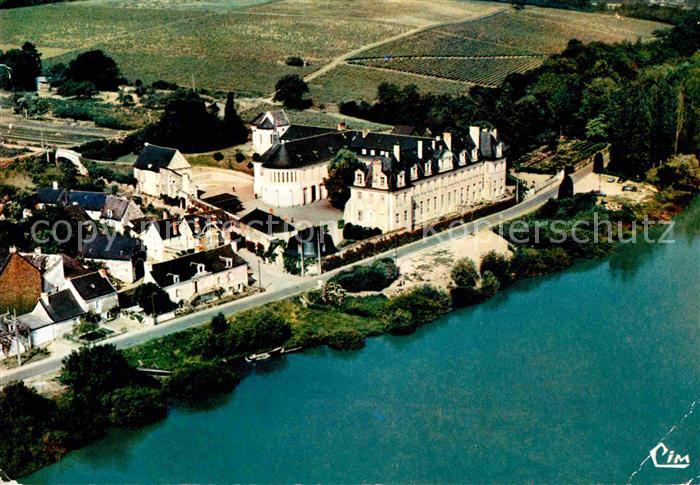 Le Thoureil Abbaye St Maur vue aerienne