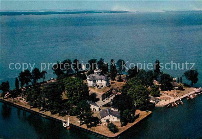 Steinhuder Meer Insel Wilhelmstein Fliegeraufnahme