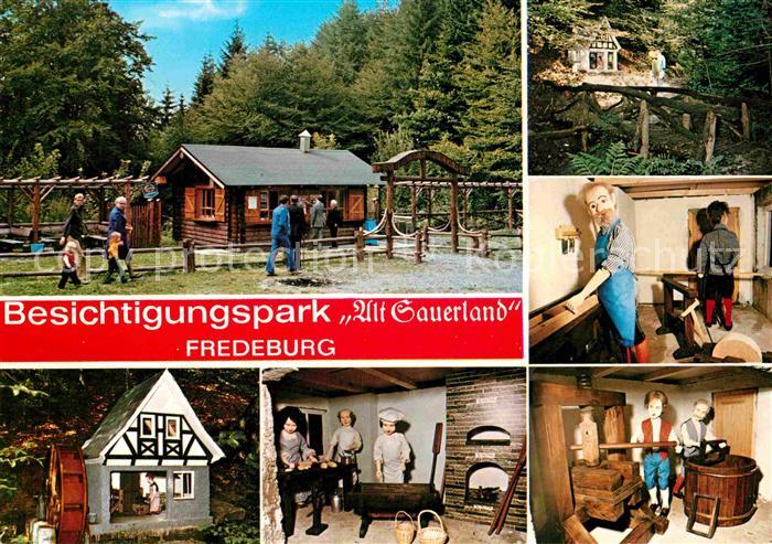 Fredeburg Schmallenberg Kneippkurort Besichtigungspark Alt Sauerland Rastplatz B