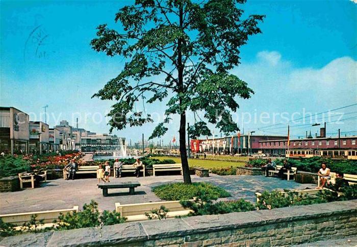 DORTMUND CITY Bahnhofsvorplatz mit Femlinde