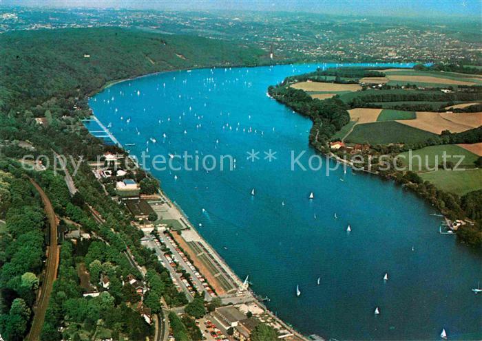 Essen Ruhr Baldeneysee Fliegeraufnahme