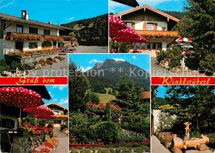 Winkl Fischbachau Cafe Winklstueberl Holzbrunnen Garten