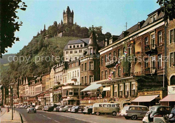 Cochem Mosel Uferstrasse Burg