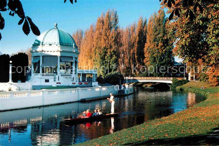 Christchurch Canterbury Edmonds Band Rotunda Restaurant of the Avon River