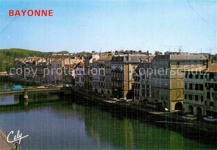 Bayonne 64 Vue du petit Bayonne sur la Nive