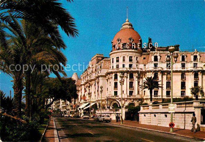 Nice Alpes Maritimes Hotel Negresco et la Promenade des Anglais