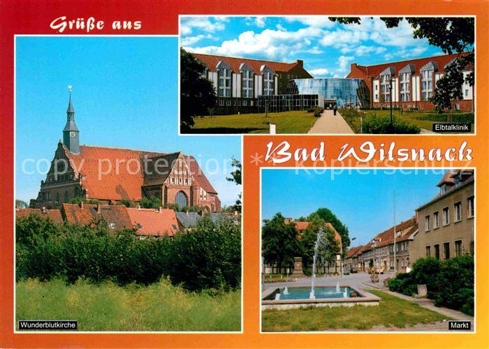 Bad Wilsnack Wunderblutkirche Elbtalklinik Markt