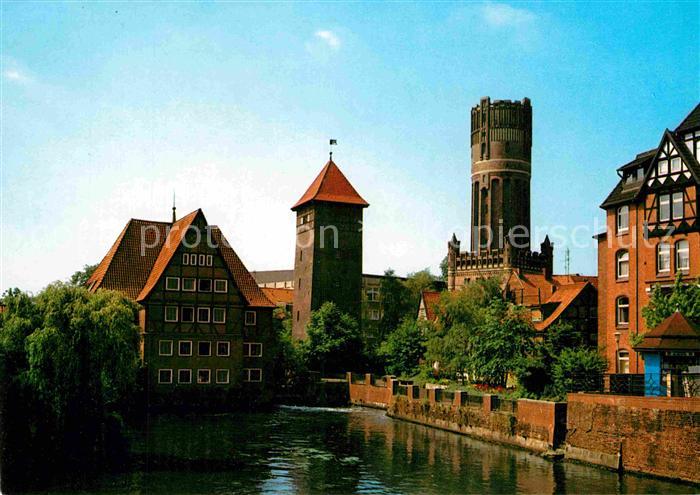 LueNEBURG  CITY Ratsmuehle Wassertuerme