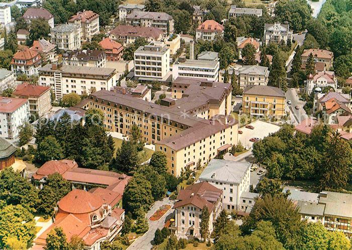 Bad Reichenhall Klinik der LVA Niederbayern Fliegeraufnahme