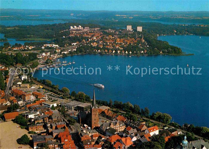 Ploen See Fliegeraufnahme