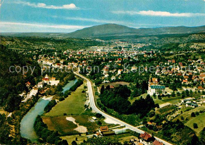 Gernsbach Blick vom Schloss Eberstein
