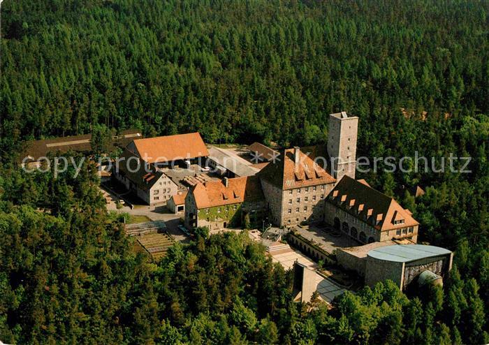 Ebermannstadt Jugendhaus Burg Feuerstein Fliegeraufnahme