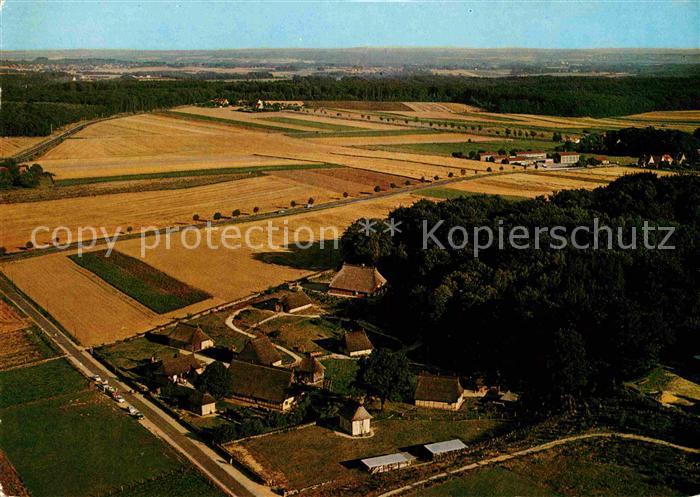 Ehestorf Harburg Freilichtmuseum am Kiekeberg Fliegeraufnahme