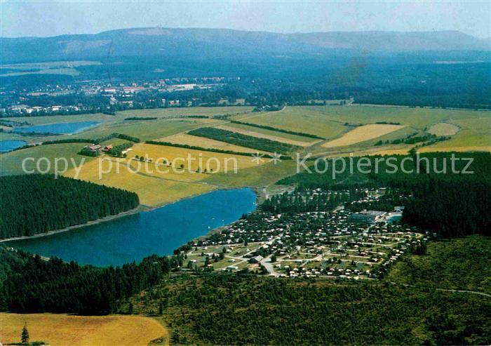 Clausthal-Zellerfeld Goslar Niedersachsen Campingplatz Prahljust Fliegeraufnahme